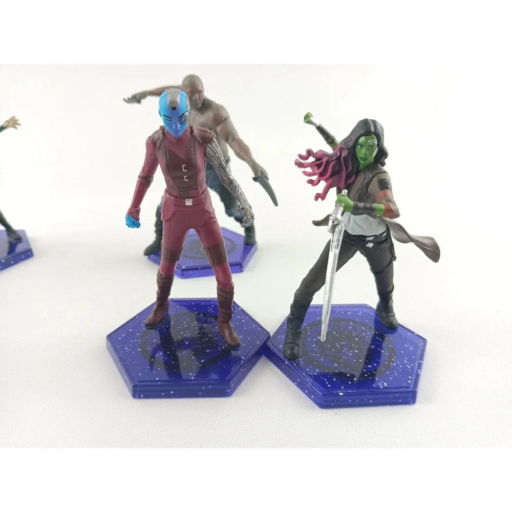Marvel‎ Guardians of the Galaxy Action Figures Set of 5 with Bases